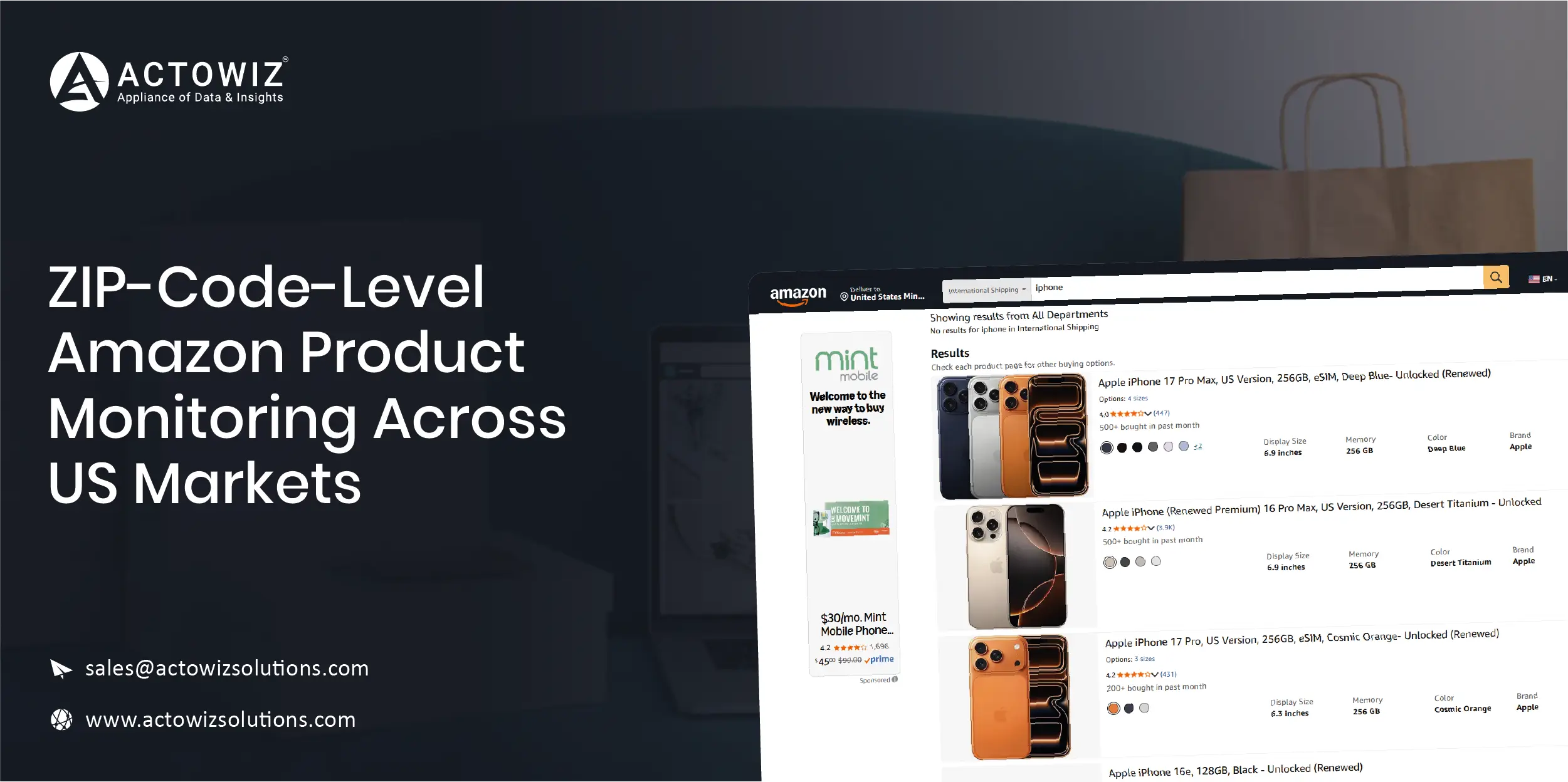 ZIP-Code-Level Amazon Product Monitoring